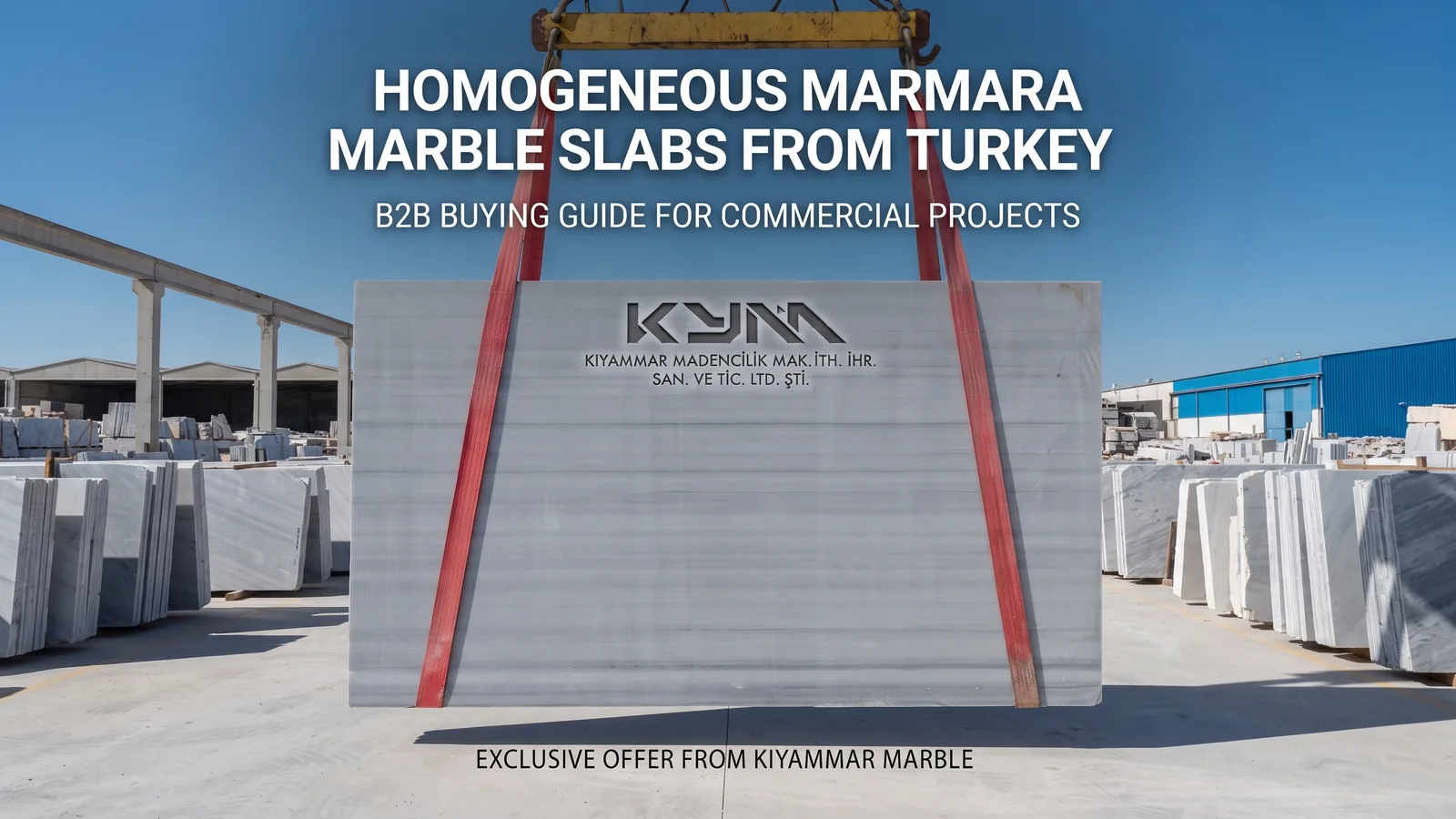 Homogeneous Marmara Marble slab application in a premium interior with natural linear veining